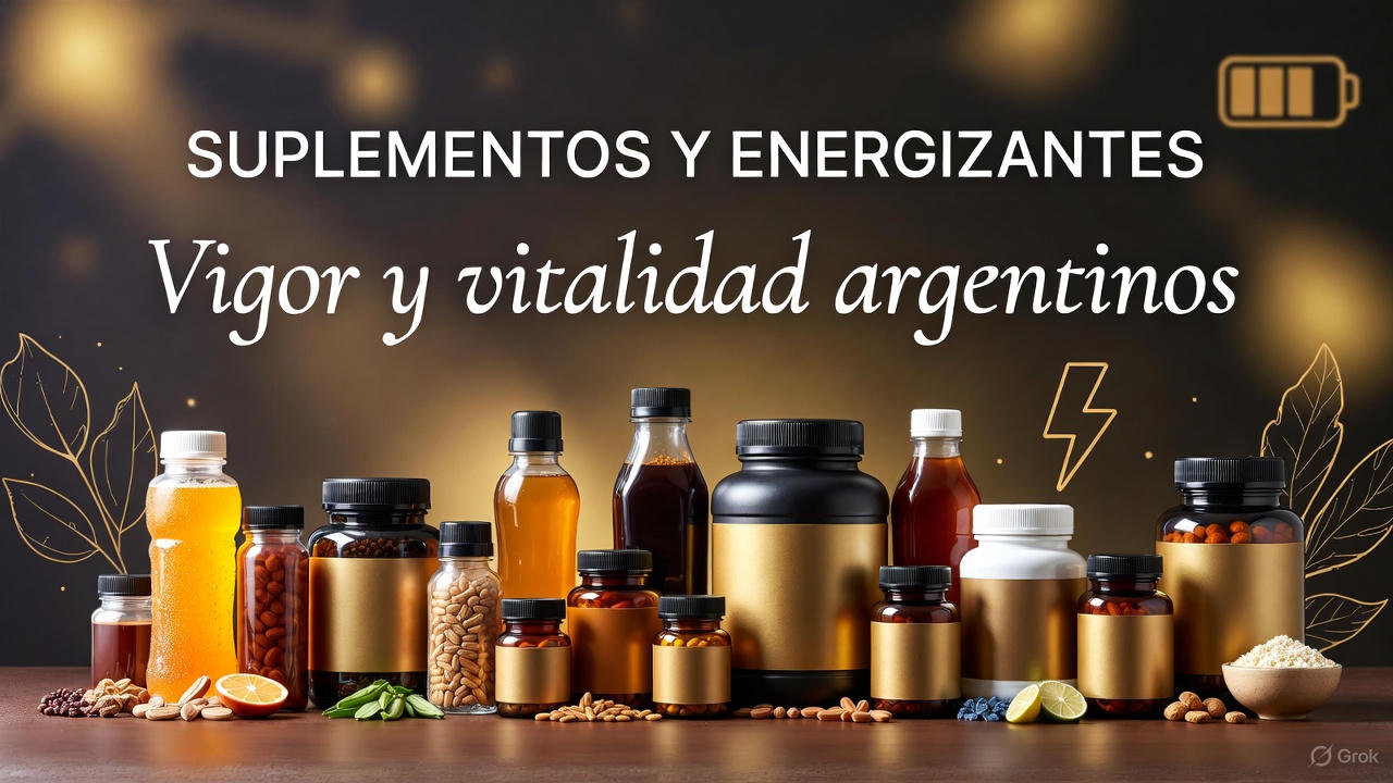 SUPLEMENTOS Y ENERGIZANTES