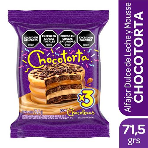 Alfajor Chocotorta x 71.5g