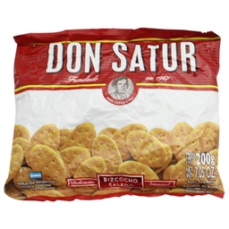 Bizcochos Don Satur x 200g -salado-