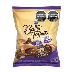 Caramelos Butter Toffees Relleno x 140g - chocolat
