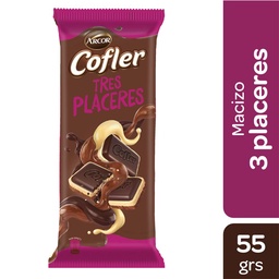 Chocolate Cofler 55g -tres placeres-