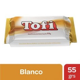 Chocolate Tofi Relleno Blanco x 55g