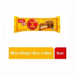 MINI ALFAJOR BONOBON x 6 UNIDADES