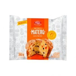 PAN DULCE MATERO 350g - FRUTAS