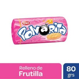 Polvorita x 80g -vainilla y frutilla-