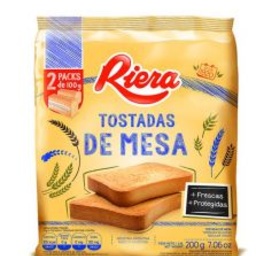 Tostadas Riera x 200g -de mesa-