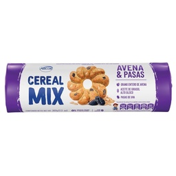 Galletita Cereal Mix Pasas x 207g