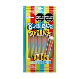 Regaliz BULLDOG Acido TUTTI FRUTTI x 75g