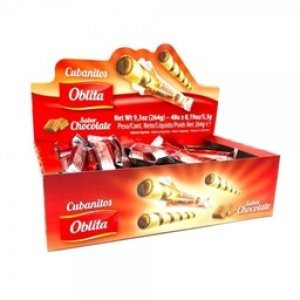 Cubanitos Oblita x 48 unid -chocolate-